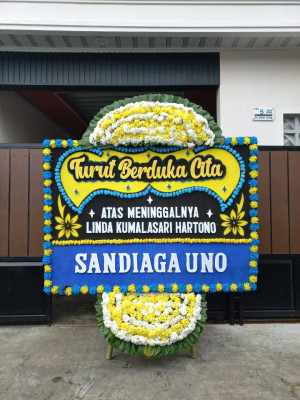 Papan Bunga Duka di Utan